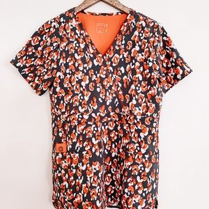 WonderWink scrub top size S